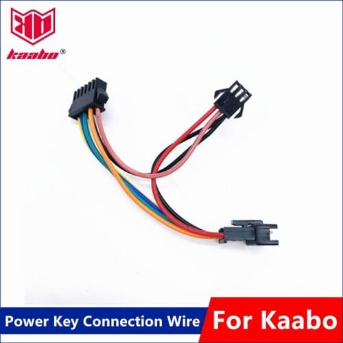 Original Power Key Connection Wire For Kaabo Mantis Electric Scooter Smart Kickscooter Cable controller adapter converter line