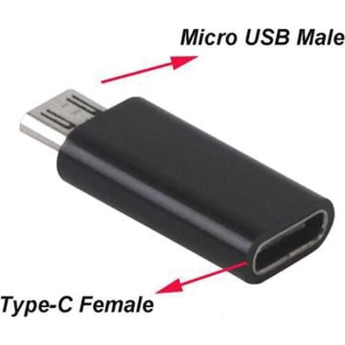 Type C Female to Micro USB Male Adapter Connector Converter For Samsung A4G0 For Andriod