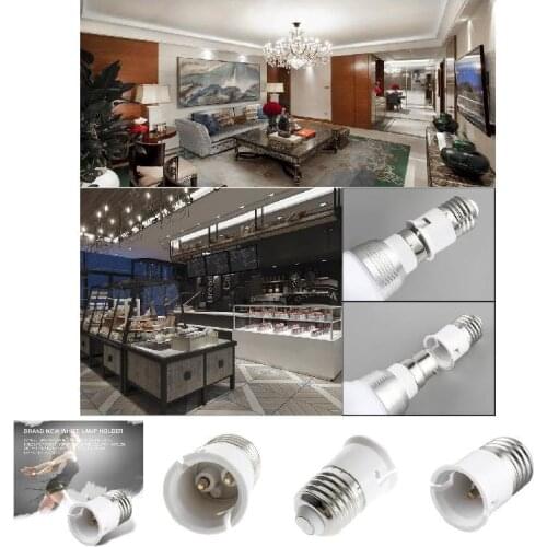 Easy Install E27 to B22 Socket Light Bulb Lamp Holder Adapter Plug Lampholder GQ