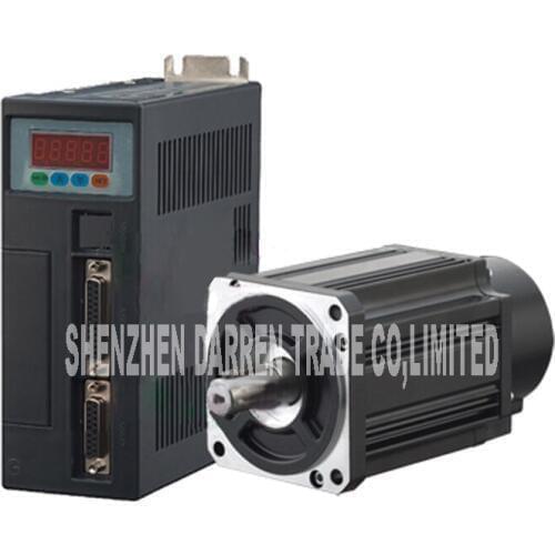 1pc 90ST-M02430 AC servo motors (220V), 2.4N.M, 3000 rpm, 750W motor imported TI chip AC servo machine