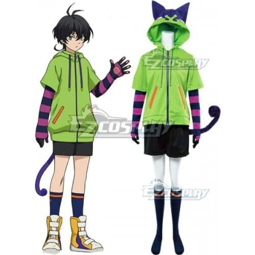 SK8 the Infinity SK8 Miya Halloween Suit Party Outfit Adult Clothings Summer Daily Suit Festival Carnival Cosplay Costume E001