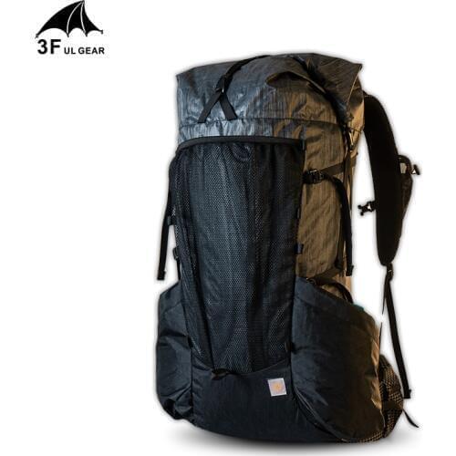 3F UL GEAR Ultralight Backpack Frame YUE 45+10L Outdoor Hiking Camping Lightweight Travel Trekking Rucksack men woman