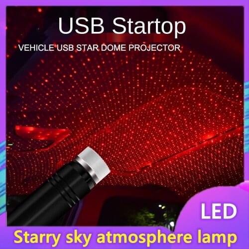 USB Plug LED Light Party Star Lamp Indoor atmosphere lamp Can Be Applied to Car Laser Projection Lamp Ambience Light