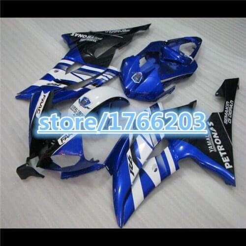 YZF R6 08-11 fairings for YAHAMA YZF R6 2009 2008 2010 2011 YZFR6 Blue white black fairing kits BBF