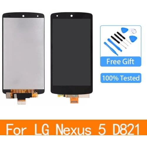 For LG Google Nexus 5 D820 D821 LCD Display with Touch Screen and Frame Digitizer Assembly