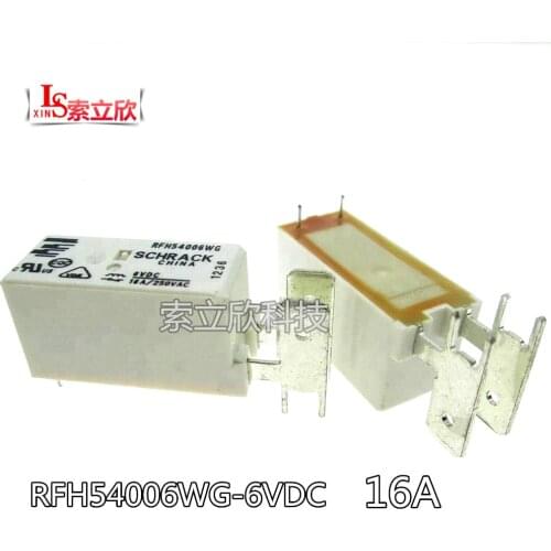 1PCS/2PCS NEW relay RFH54006WG 6VDC RFH54006WG-6VDC 6V 6VDC DC6V 16A 250VAC DIP High quality