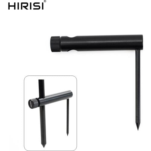 Hirisi 2pcs Aluminium Bankstick Stabiliser Carp Fishing Tackle Bank Stick Stabilizer Stand Leg Rod Holder