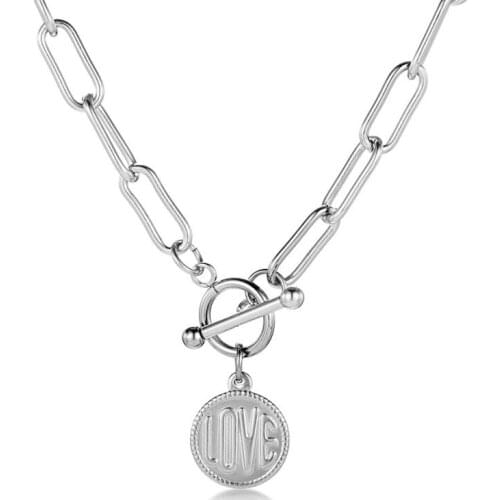 Authentic Stainless Steel Necklace Smooth and Comfortable Cuban Chocke Chain Fashion Couples Luxury Jewelry Gift