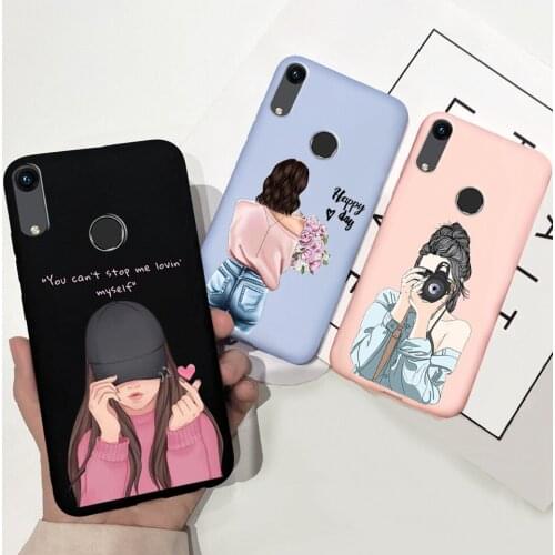 Female Girls Phone Case For Huawei Y6S 2019 Case Huawei Y 6S JAT-LX3 L29 LX1 L41 Back Cover Flower Soft Silicone Cover For Y6S