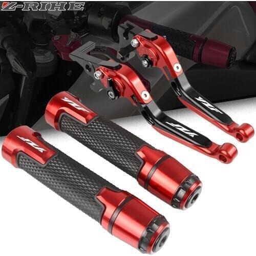 For YAMAHA YZF R25 R3 YZF-R3 YZF-R25 2015 2016 2017 CNC Motorcycle Brake Clutch Lever Extendable Adjustable Hand Grip Handlebar