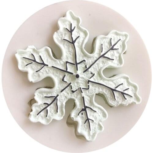 Snowflake Series Mould DIY Fondant Cake Mould Chocolate Fudge Tool J106