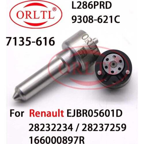 New L286PRD Common Rail Injector Nozzle L286PBD Control Valve 9308-622B For Repair 28237259