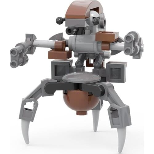Destruction Robot MOC Building Blocks For Star of Space Wars Series Destroyer Machine Assemble Model Bricks Toys Children
