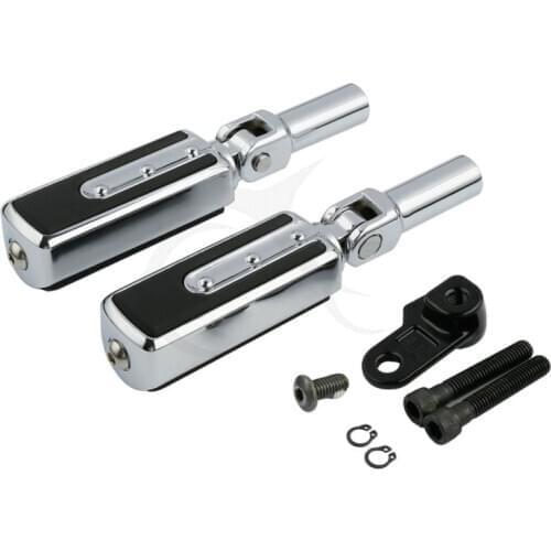 New Male Mount Footpegs Footrests For Harley Softail Slim FLS 2012-2017 2013 14 TWO COLORS