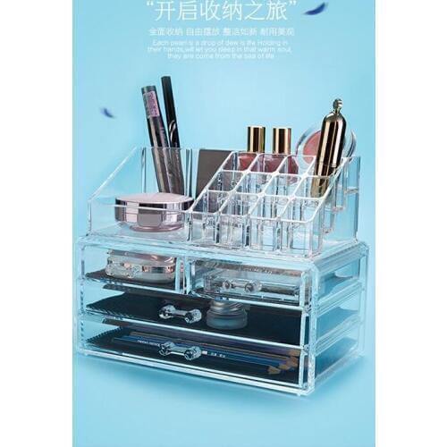 Makeup organizer storage box 5PCS acrylic make up organizer cosmetic organizer makeup storage drawers