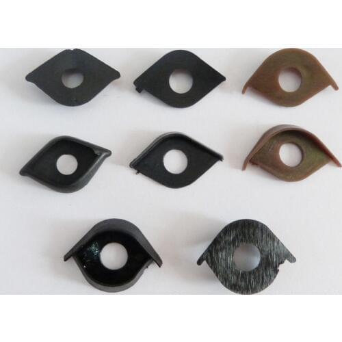 16mm plastic toy eyelid fit for 16mm toy eyes safety eyes for doll findings--style option