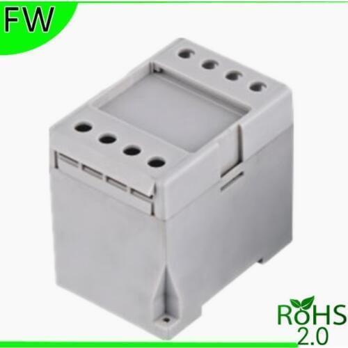 Plastic din rail case power plastic enclosure diy electronics boxes enclosure 80*54*70mm