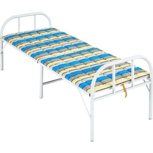 Folding Single Office Nap Bed Simple Portable Outdoor Leisure Military Bed Accompanying Beach Bed Promotion