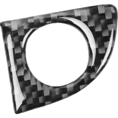 Co-pilot Carbon Fiber For Challenger 2015 Horse 2011 Handle Switch Cover Black (Left Drive) Durable Glove Box Trim Sticker