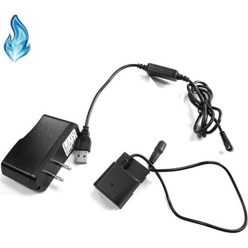5V USB ACK-700 charger cable+5V 3A power adapter+DR-700 NB2L NB-2L dummy battery for Canon G9 S40 S45 S50 S60 S70 EOS 350D 400D