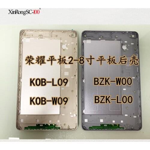 For 8" For Huawei MediaPad T3 BZK-W00 BZK-L00 8.0 inch battery rear cover shell screen frame Back Metal Panel Shell Bottom Plate
