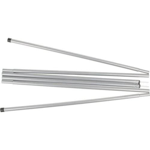 2pcs Folding Outdoor Tent Tarp Poles Canopy Porch Poles Sun Sail Awning Support Rod Camping Accessories 5.6ft/6.6ft