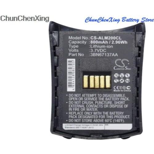 Cameron Sino 800mAh Battery 3BN67137AA for Alcatel Mobile Reflexes 200