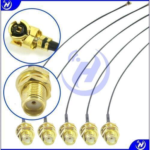 Wireless wifi network card high gain aerial router coaxial cable sma ipex module cable