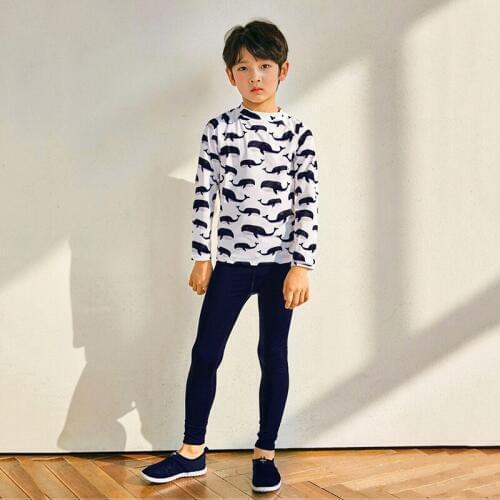 Children Baby Boys Swimsuit Fashion Kids Boy Swimwear Kids Girls Wetsuit Sunfing Close-Fitting Elastic Baby Boy Swimsuit