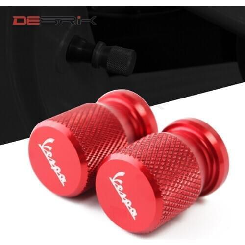 For Piaggio VESPA Sprint Primara scooter GTS 300 Super Motorcycle Universal Wheel Tire Valve caps CNC Aluminum Airtight Covers
