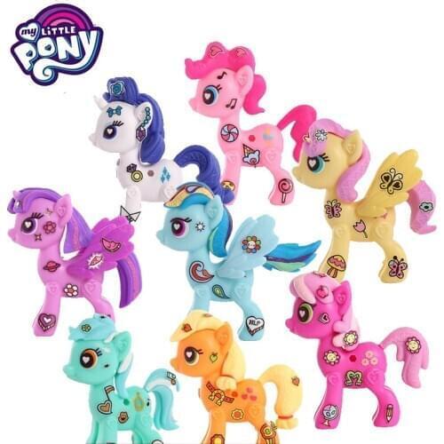 Hasbro Action Figures My Little Pony POP Rainbow Series Basic Pack Dolls Rainbow Friendship Magic Pony Girl Toys birthday Gift