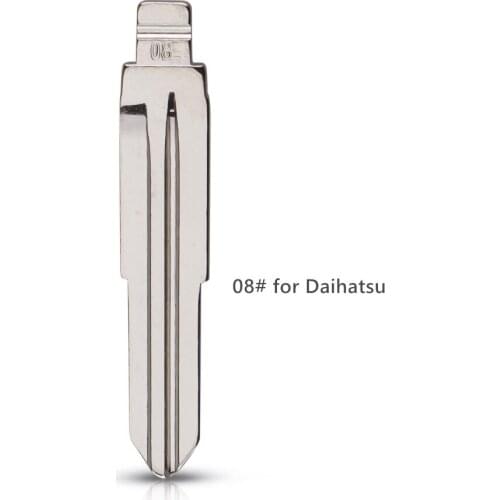 Keydiy Flip remote key blade 08# uncut for Daihatsu Kia kd-x2 KD remote car key blank blade replacement