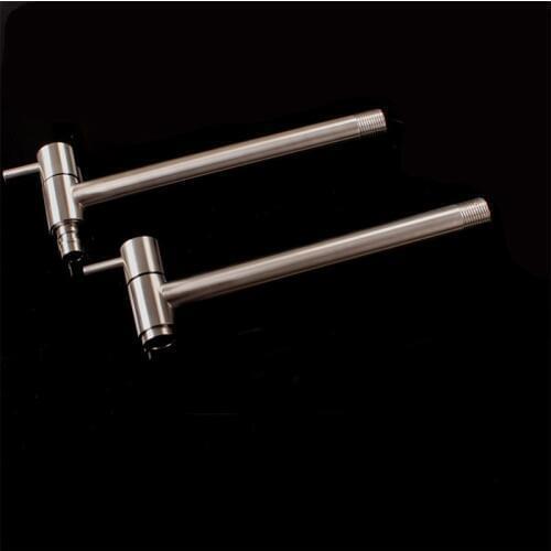 304 Stainless Steel Brushed Super Long Faucet Single Cold Washing Machine Tap Net Mouth Faucet Mop Pool Faucet