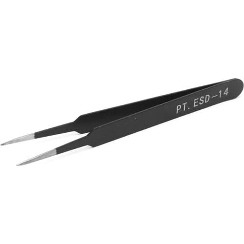 Stainless Steel Beads Tweezer Nail Art Gel Picking Tool DIY Jewelry Portable