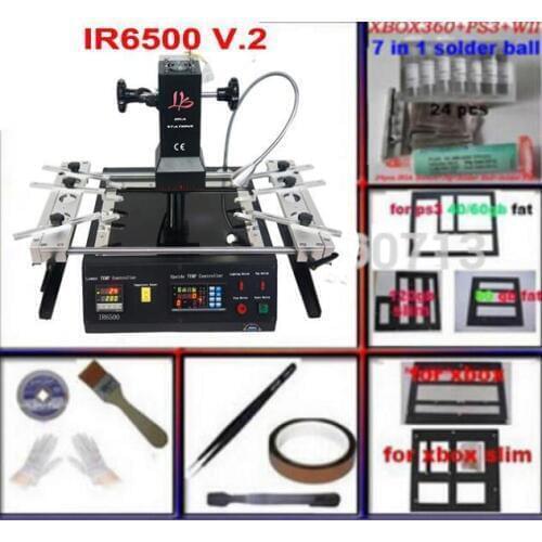 Newest LY IR6500 bga rework station,infrared reballing station with Accessories for Game Console Repair Economical Solution