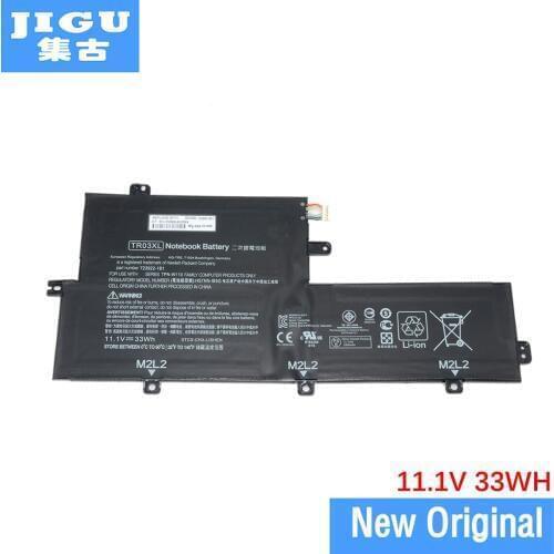 JIGU 11.1V 33WH New Genuine Battery TR03XL For HP Split X2 13 Series HSTNN-DB5G HSTNN-IB5G TPN-W110 723922-2B1 723922-171