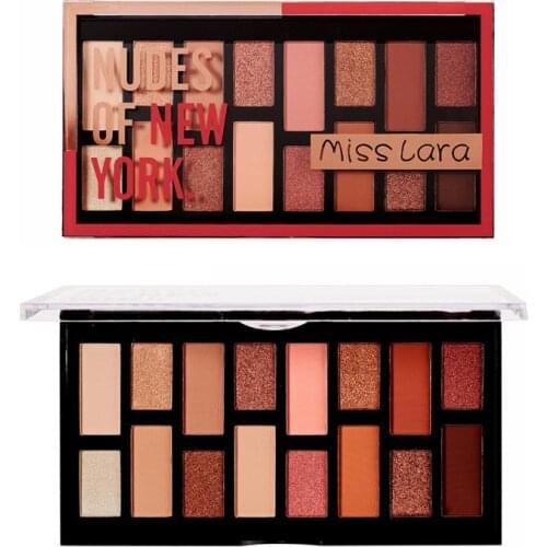 16 Colors Oil Painting Eyeshadow Palette Glitter Shimmer Eye Shadow Powder Matte Glitter Eyes Makeup Palette Cosmetic Powder