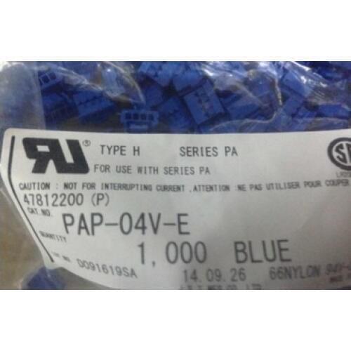 PAP-04V-E Blue color housing Connectors terminals housings 100% new and Original parts