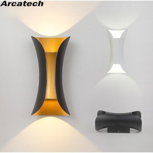 Garden Wall Lamp IP65 Outdoor Waterproof 10W LED Wall Light Indoor Living-room Bedroom Lighting Decoration Park Landscape Light