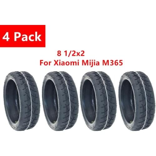 Pro 4 Pcs 8.5 Inches Upgraded Thicken Tire For Xiaomi M365 Inflation Wheel Tubes Outer Tire for Xiaomi Pro Electric Scooter