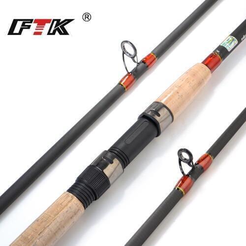 FTK carp fishing 99% Carbon Feeder Fishing Rod 3SEC C.W 60-160G Standard 2MM Tip diameter For Lure Fishing