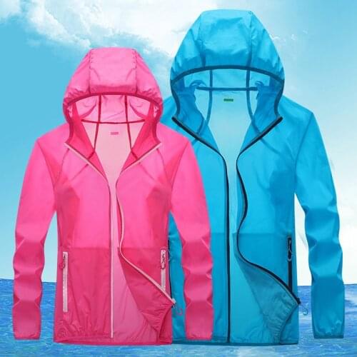 Ultrathin Waterproof Sun Protection Clothing Summer Quick-Dry Bicycle Jacket Men Women Running Camping Breathable Jersey Coat