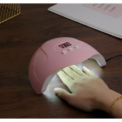 Hot Sale 36W Nail Dryer UV Gel Polish For Drying Curing Nail 30/60/90s Timer USB Cable with 18pcs Lamp Beads UV LED Lamp