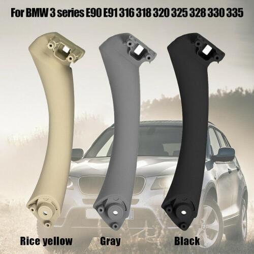 Car Inner Handle Door Armrest Handle Interior Panel Pull Trim Cover Left Right For BMW 3 Series E90 E91 316 318 320 325 328 33