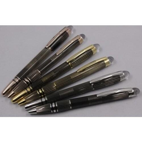 Wakaka Mon Mb Pen StarWalker 106868 Starwalker Red Gold Metal Roller Blanc Ink pen Ballpoint Pen