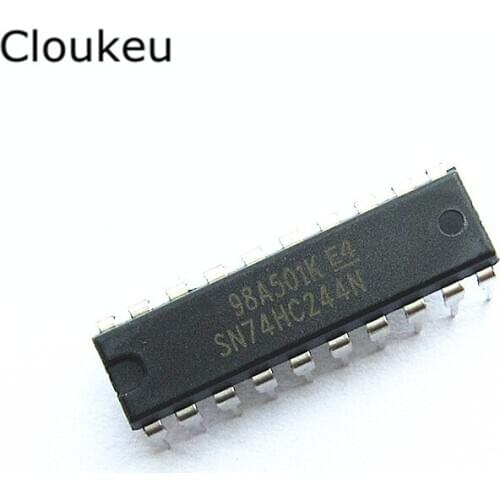 10Pcs 74HC244 SN74HC244N DIP-20