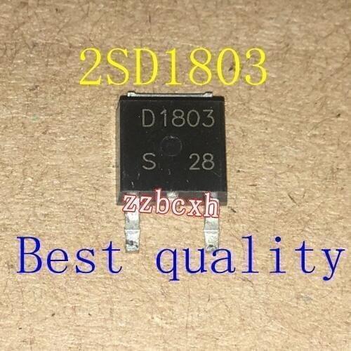 10PCS/LOT New original 2SD1803 D1803 TO-252 60V 8A