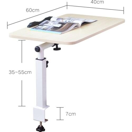 2019 Lifting Table Laptop Desk in Bed with Clip Folding Dormitory Lazy Desk Small Table Bedroom Study