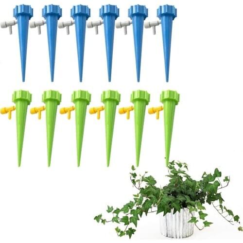 36/24/12 /6PCS Auto Drip Irrigation Watering System Dripper Spike Kits Garden Household Plant Flower Automatic Waterer Tools