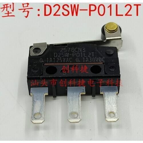 5pcs Sealed dust proof and waterproof microswitch D2SW-P01L2T Limit pulley